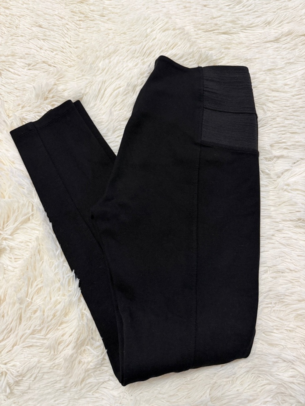Zara Black Pull-On Leggings